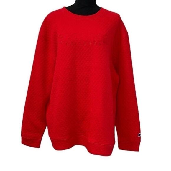 Champion Pullover Red Crewneck Men's
Sweatshirts Top (Size XL) - Picture 2 of 8
